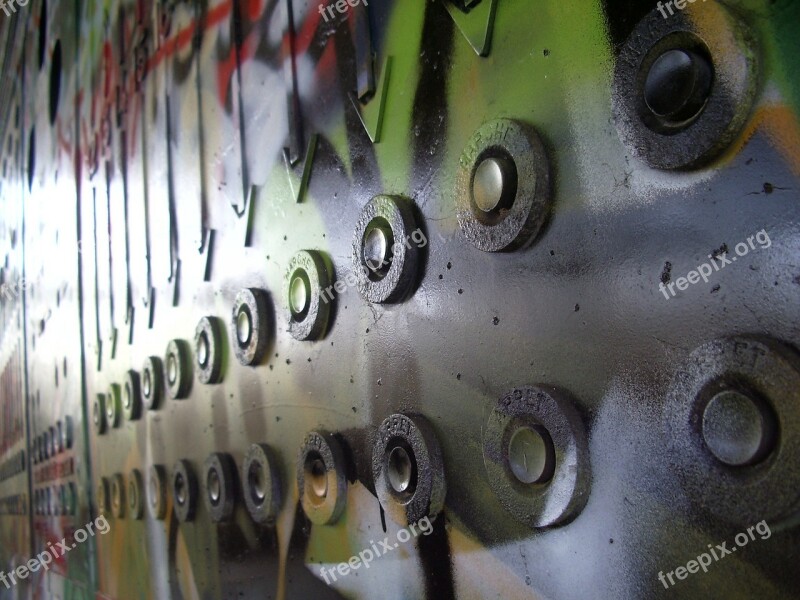 Factory Abandoned Metal Power Plant Destroyed