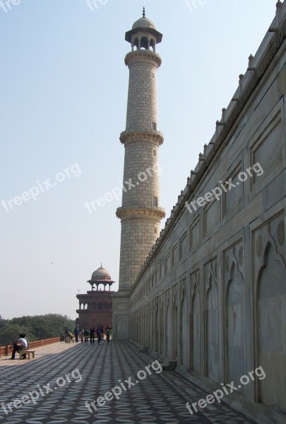 Taj Mahal India Agra Monument Building