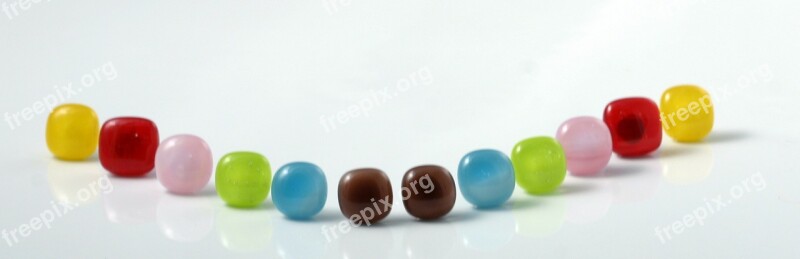 Colorful Glass Jewelry Jewellery Beads