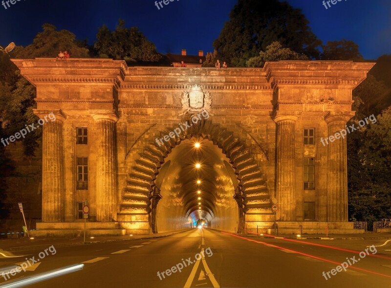 Budapest Hungary Road Highway Gate