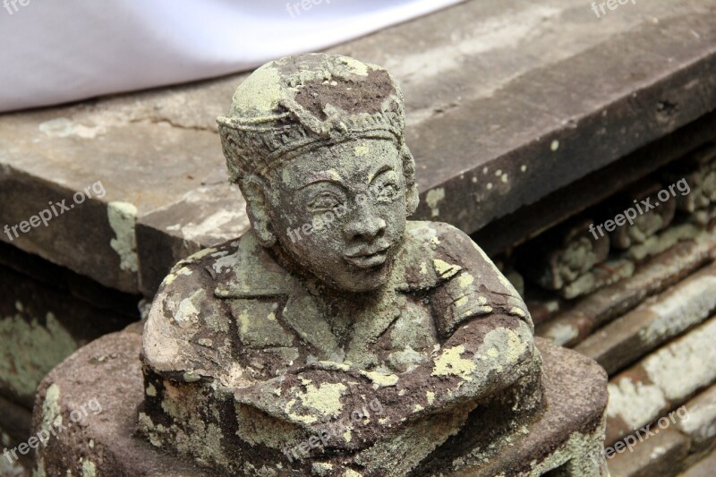 Stone Statue Indonesia Bali Temple Free Photos