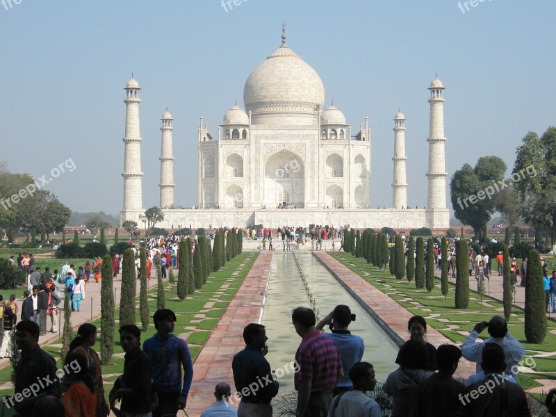 Taj Mahal India Agra Monument Seven Wonders