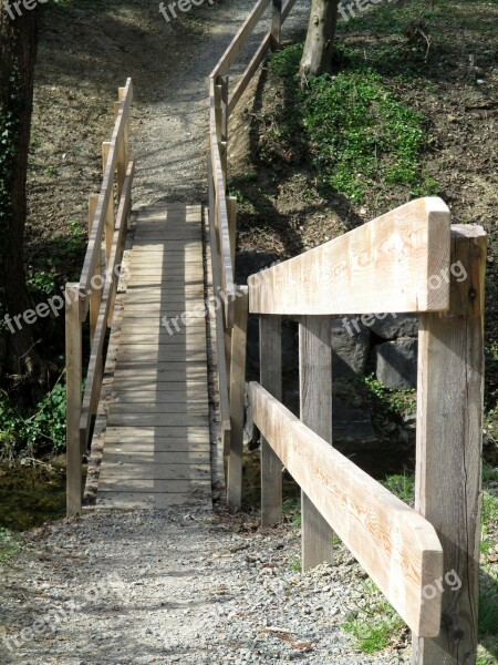 Web Boardwalk Bach Hegibach Idyllic