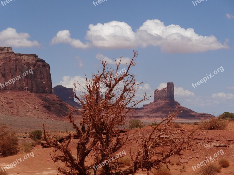 Monument Valley Southwest Usa Arizona Free Photos