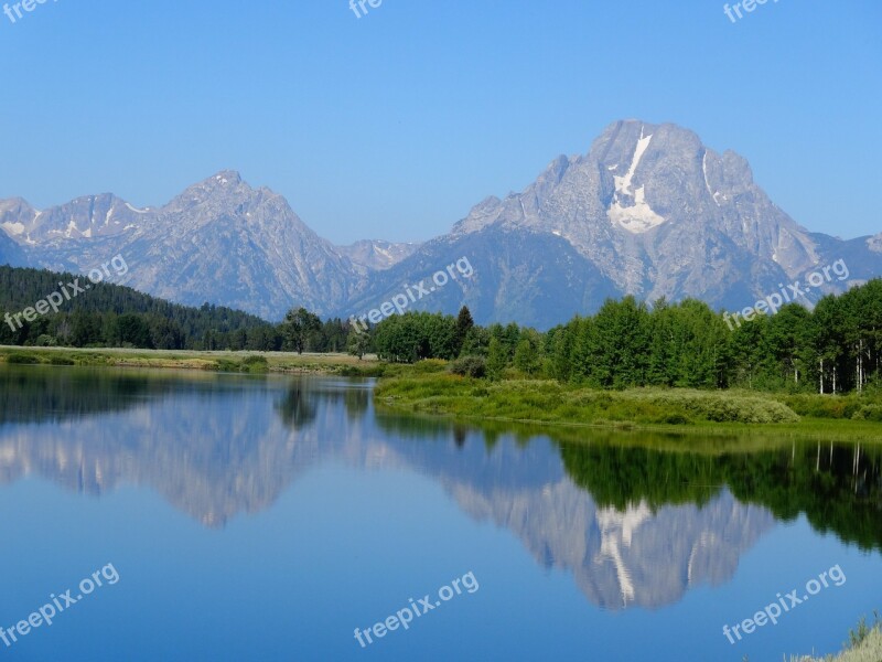 Grand Teton National Park National Park Southwest Usa Free Photos