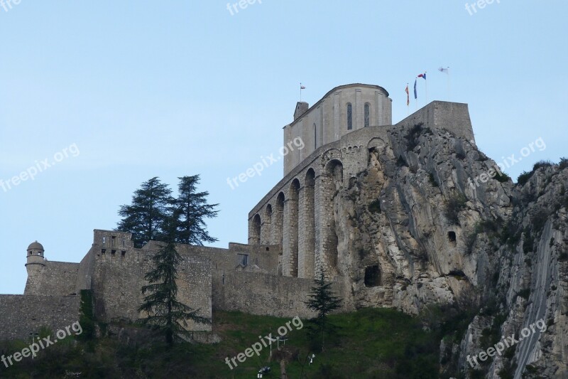 Monuments Castles Citadel Haute Provence Sisteron