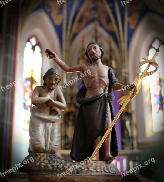 Figure Sculpture Christianity Believe Religion