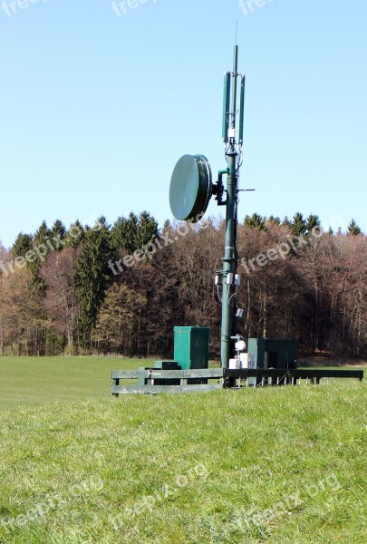 Radio Radio Relay Telecommunications Transmission Tower Antennas