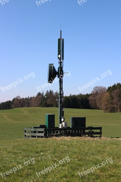 Radio Radio Relay Telecommunications Transmission Tower Antennas