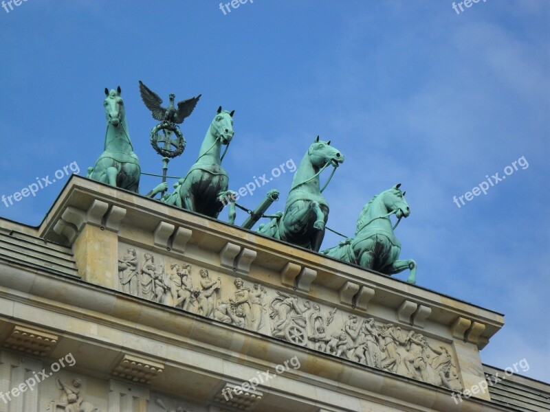 Brandenburg Gate Berlin Landmark Germany Architecture