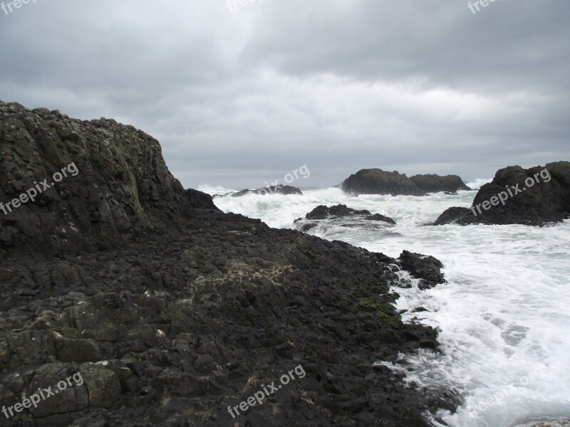 Ocean Water Rocks Sea Rock