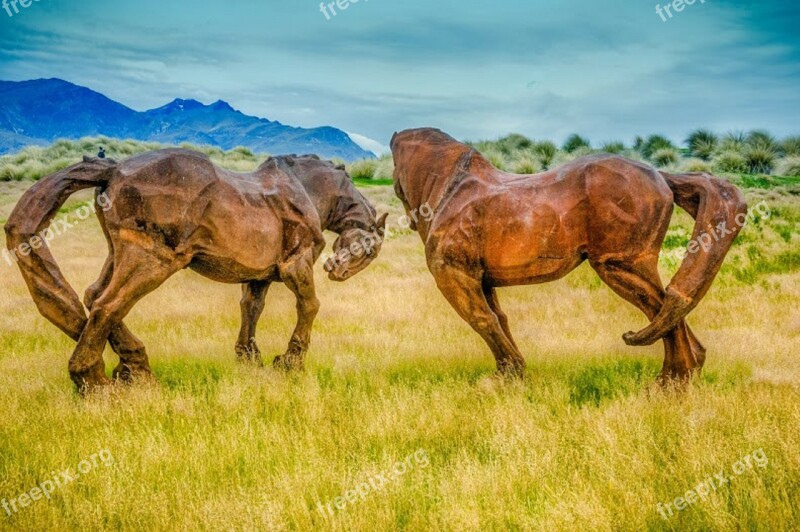 Horses Hills Golf Course New Zealand Arrowtown Queenstown