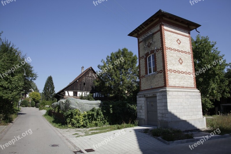 Village Rümlang Stone House Building Farmhouse