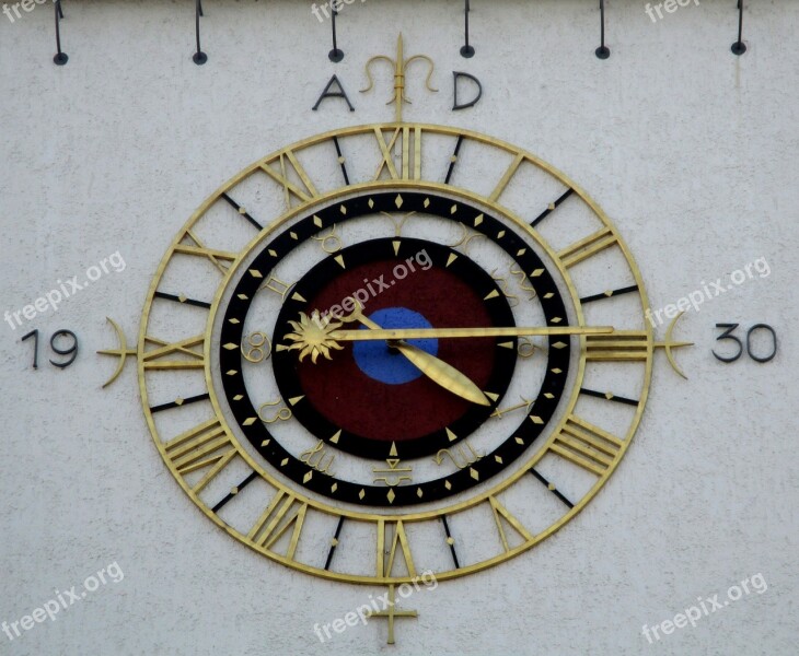 Time Clock Clock Tower Town Home Amriswil