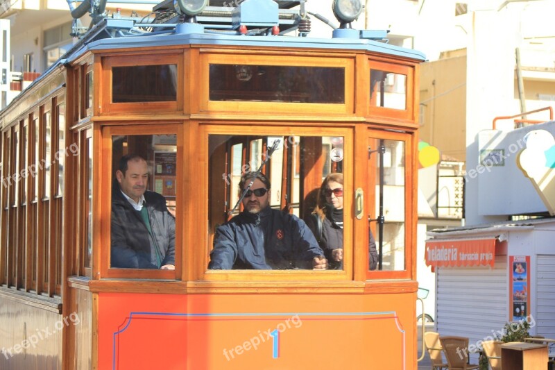 Mallorca Tram Driver Testing Free Photos