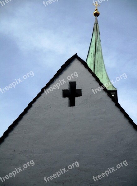 Church Chapel Of The Cross Appenzell Capital Appenzell Innerrhoden