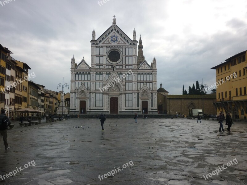 Santa Croce Florence Church Italy Duomo