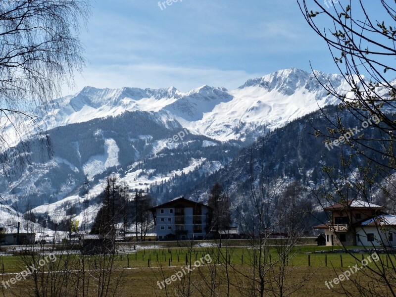 Uttendorf High Tauern Zwölferkogel Mountains Snow