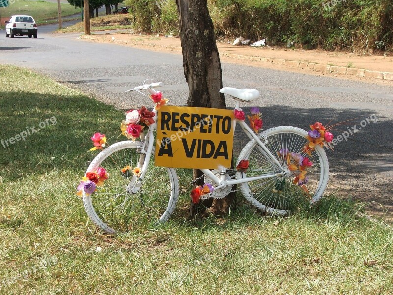 Respect Bike Path Security Two Wheels Bike