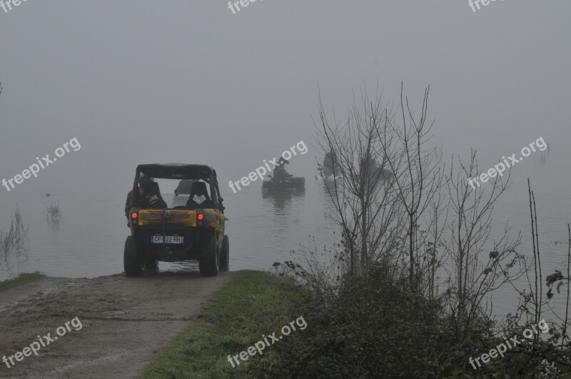 Flood Quad Fog Marsh Free Photos