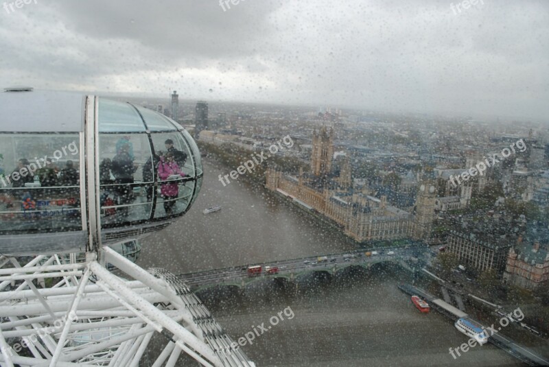 London England The London Eye The Capsule View