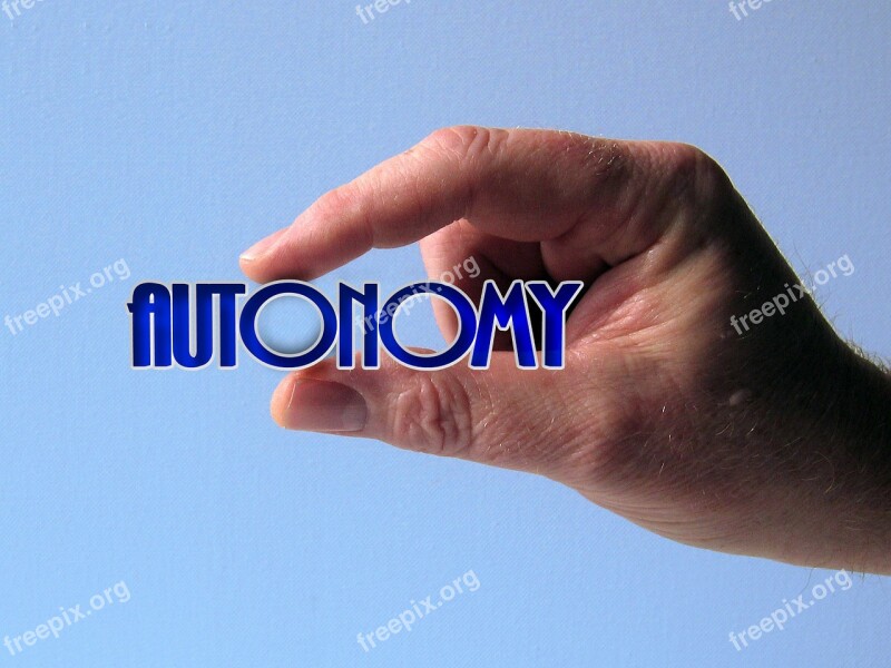 Autonomy Hand Keep Finger Fragile