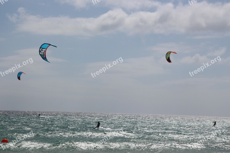 Kiteboarding Kite Surfing Kite Sky Dragons