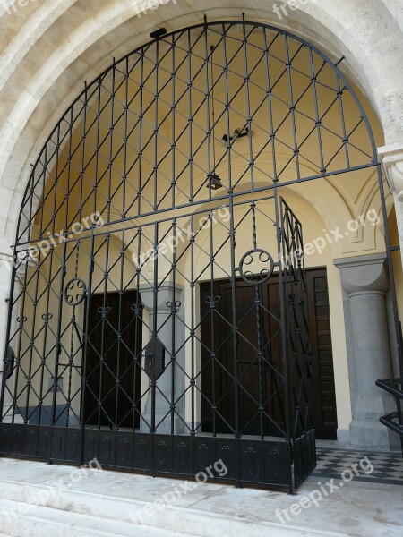 The Martin Declaration Budapest Church Entrance Hungary