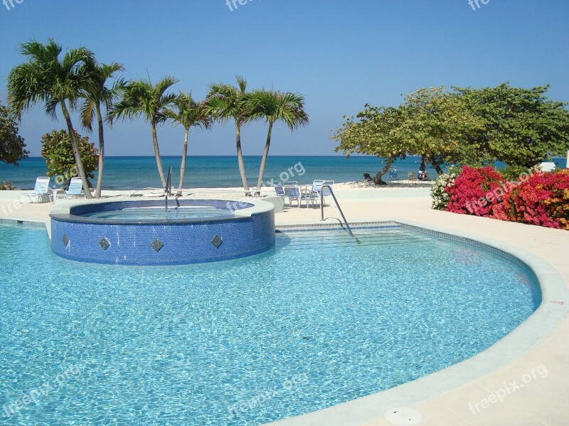 Grand Cayman Swimming Pool Summer Water Resort