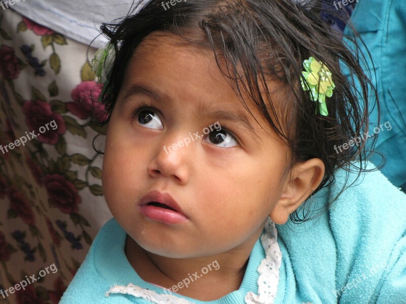 Child Honduras Cute Poor Baby