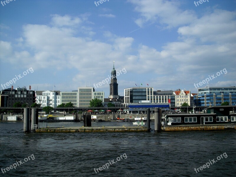 Hamburg Port City St Michaelis St Michaelis