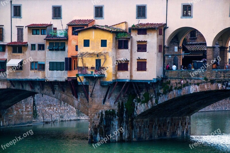 Ponte Vecchio Florence Tuscany Italy Art