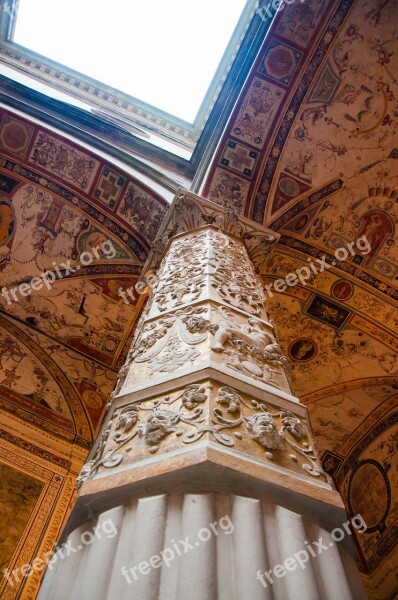 Palazzo Della Signoria Florence Italy Works Art