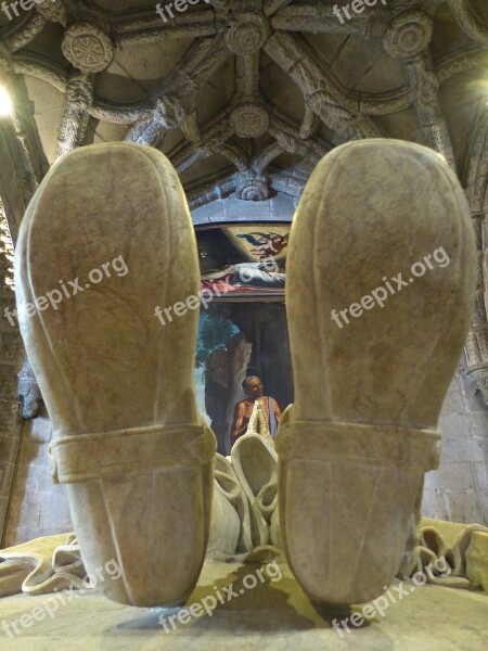 Mosteiro Dos Jerónimos Jeronimo Monastery Grave Sarcophagus Belem