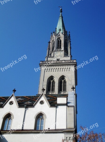 Church St Laurenzen Building Steeple Nave