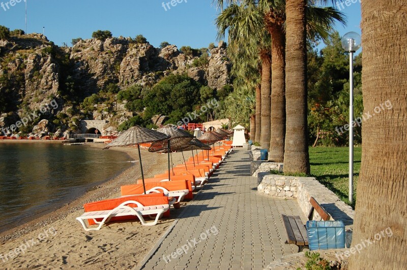 Holidays Holiday Deck Chairs Beach Sea