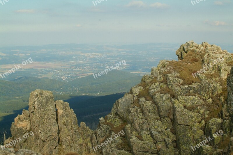 Krkonoše Giant Mountains Hiking Trails Mountain Hiking Summer Free Photos