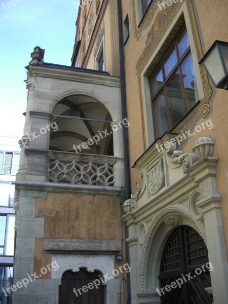 Town Hall Registry Office Ulm Building Facade