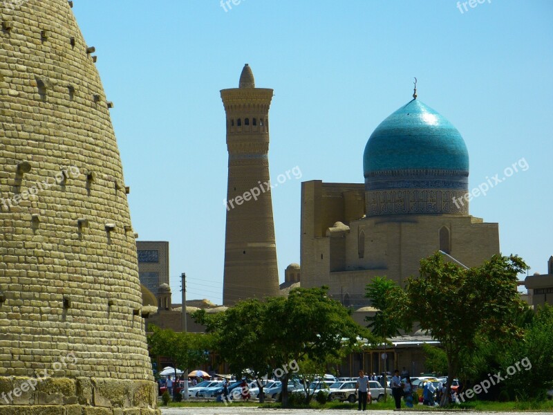 Castle Wall Ark City View Minaret Dome