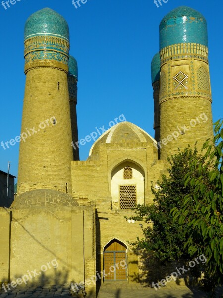 Mosque Minor Choir Four Minarets Minaret Pray