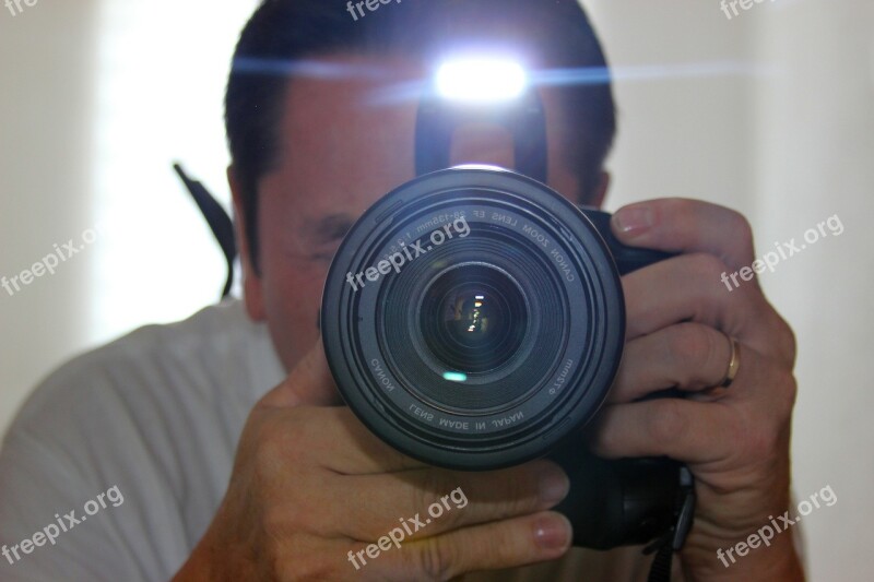 Photograph Photographer Cañoñ Eos Mirror