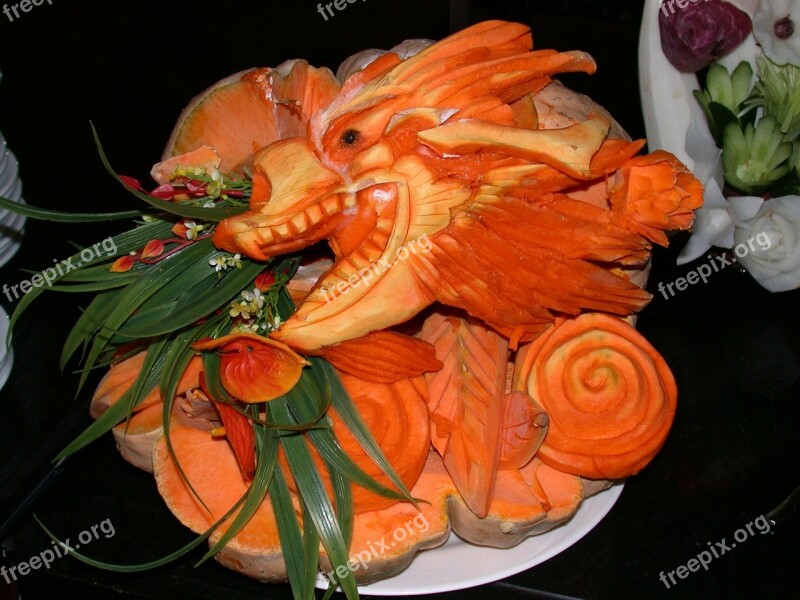 Pumpkin Deco Carving Decor Asia