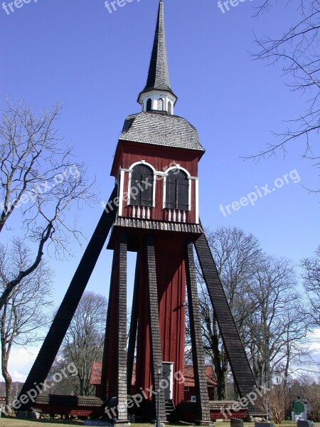 Stave Church Sweden Wooden Church Church Building