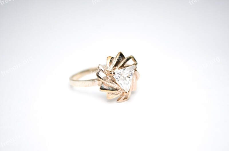 Jewelry Ring Women's Ring Gold Solver