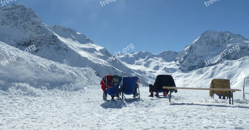 Winter Solda Pulpit Views Pulpit Mountains