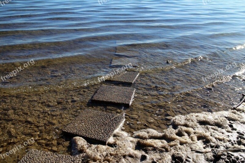 Away Path Water Access Entry