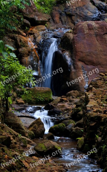 Waterfall Water Nature River Stream