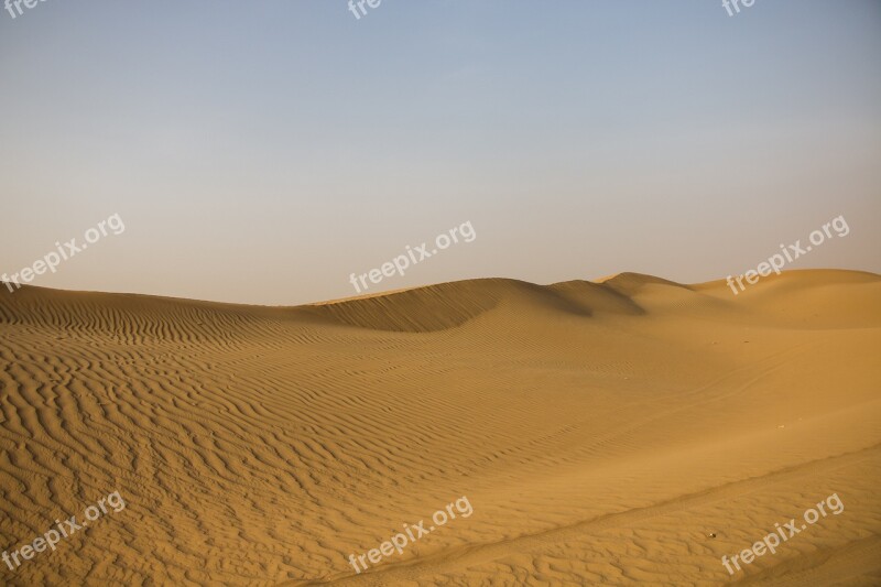 Dubai Wilderness Sand Adventure The Dunes