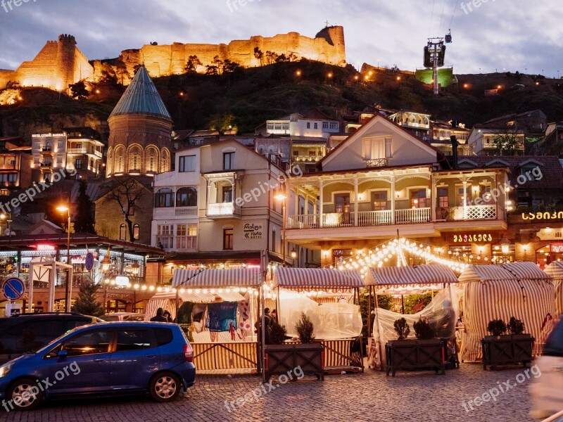 Georgia City Landscape Travel Street