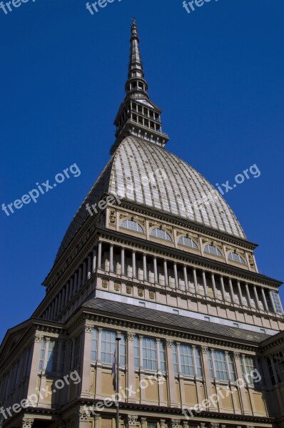 Torino City Italy Sky Monument